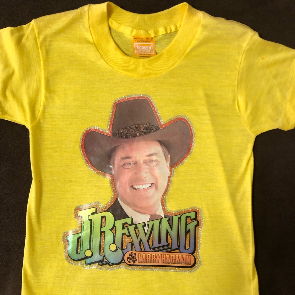 1980 vintage shirt from the tv show Dallas